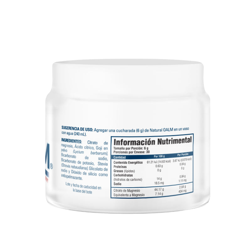 Natural OALM - Magnesio con Goji Berry 180 g