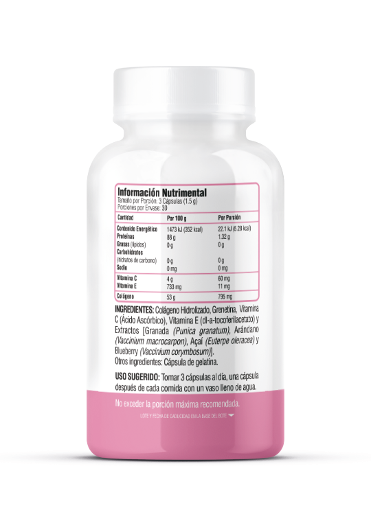 COLAGENO HIDROLIZADO 90 CAPS.