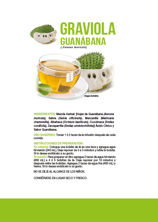 Guanábana 20 Bolsitas