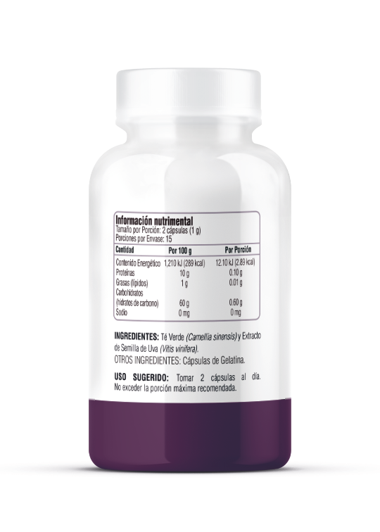 Semilla de Uva 30 Cápsulas