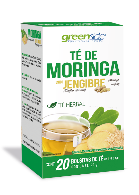 Moringa con Jengibre 20 Bolsitas