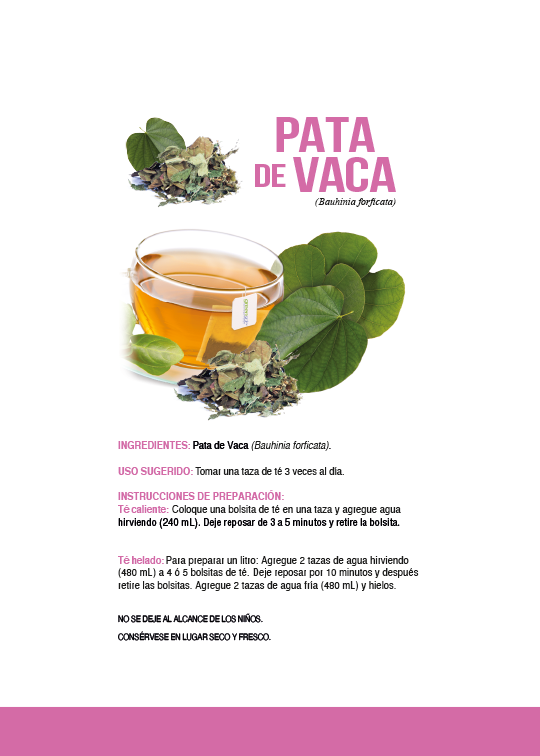 Té de Pata de vaca 20 Bolsitas