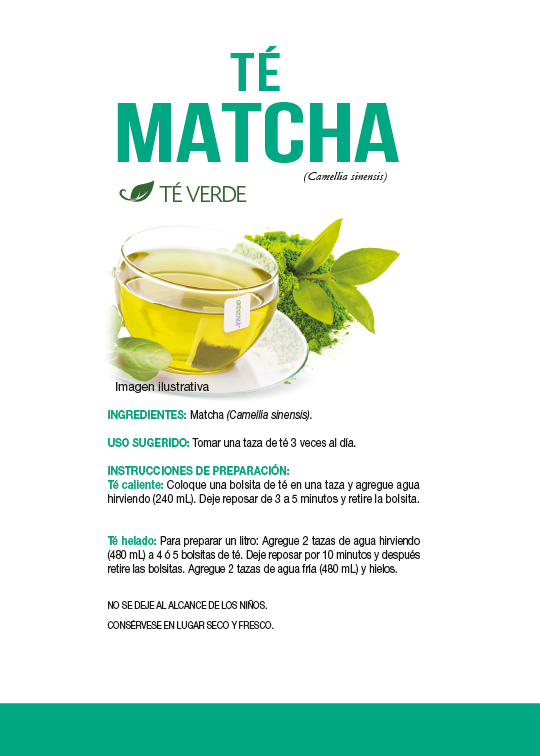 Té de Matcha 20 Bolsitas