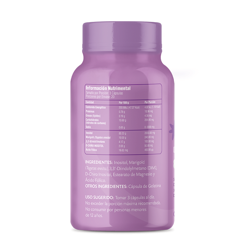 PINK V Inosito, DIM, D-Chiro y Marigold