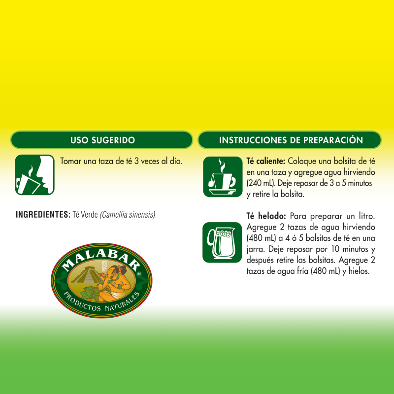 Té Verde 25 Bolsitas