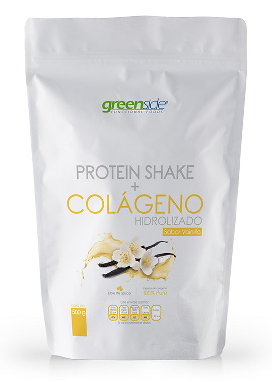 Protein Shake + Colágeno Hidrolizado 500 G.