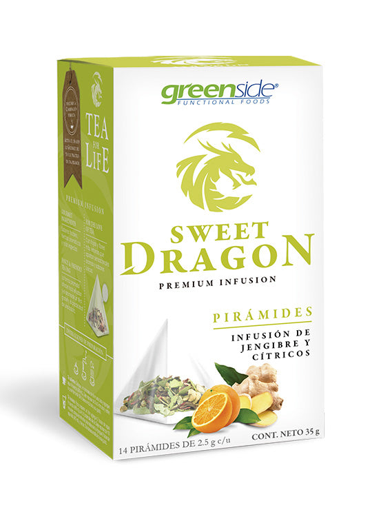 Sweet Dragon 14 pirámides de té
